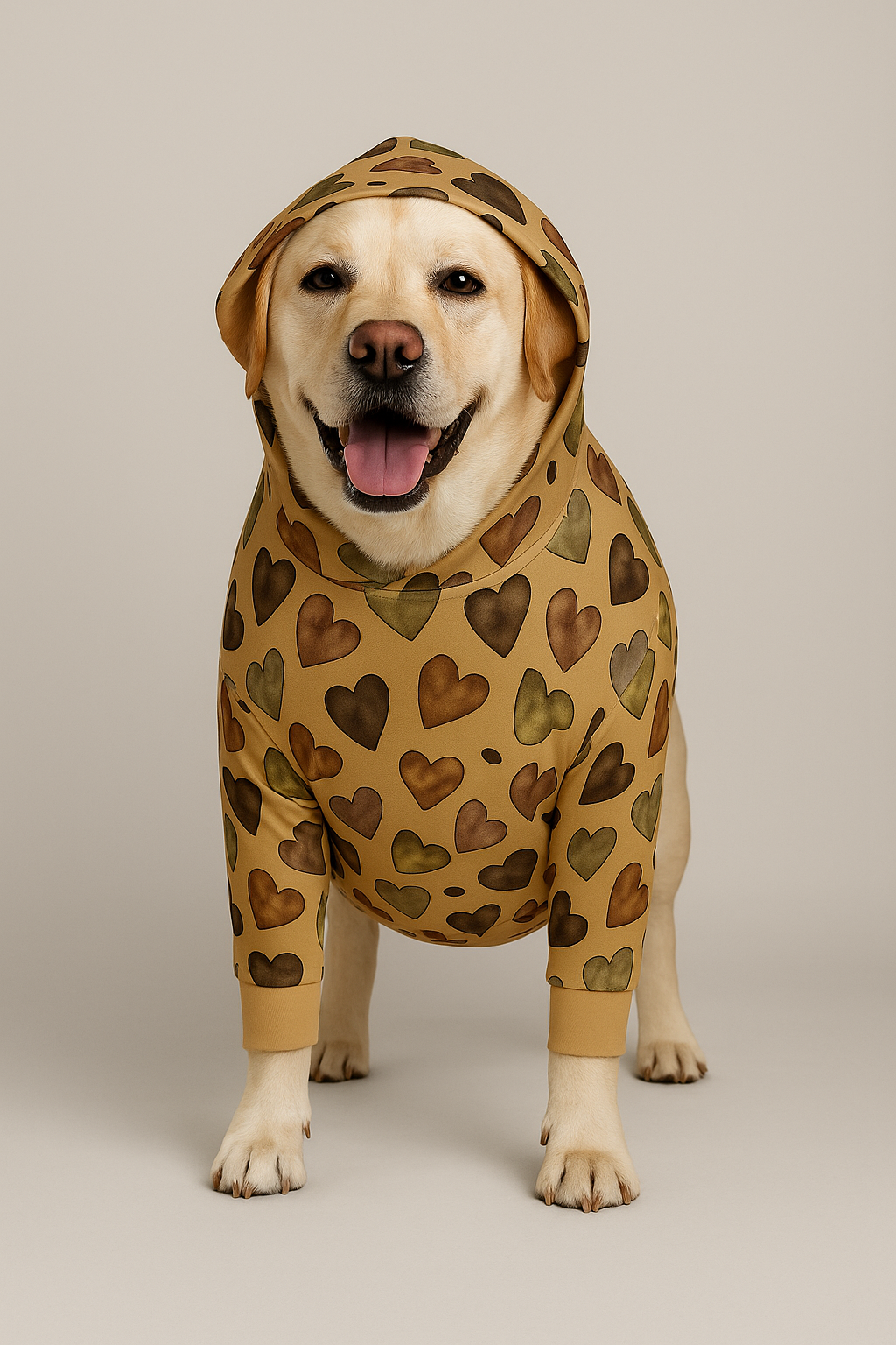 Forest Latte Hearts Outfit