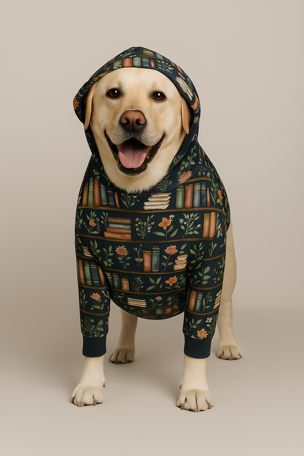 Botanical Bookshelf Outfit