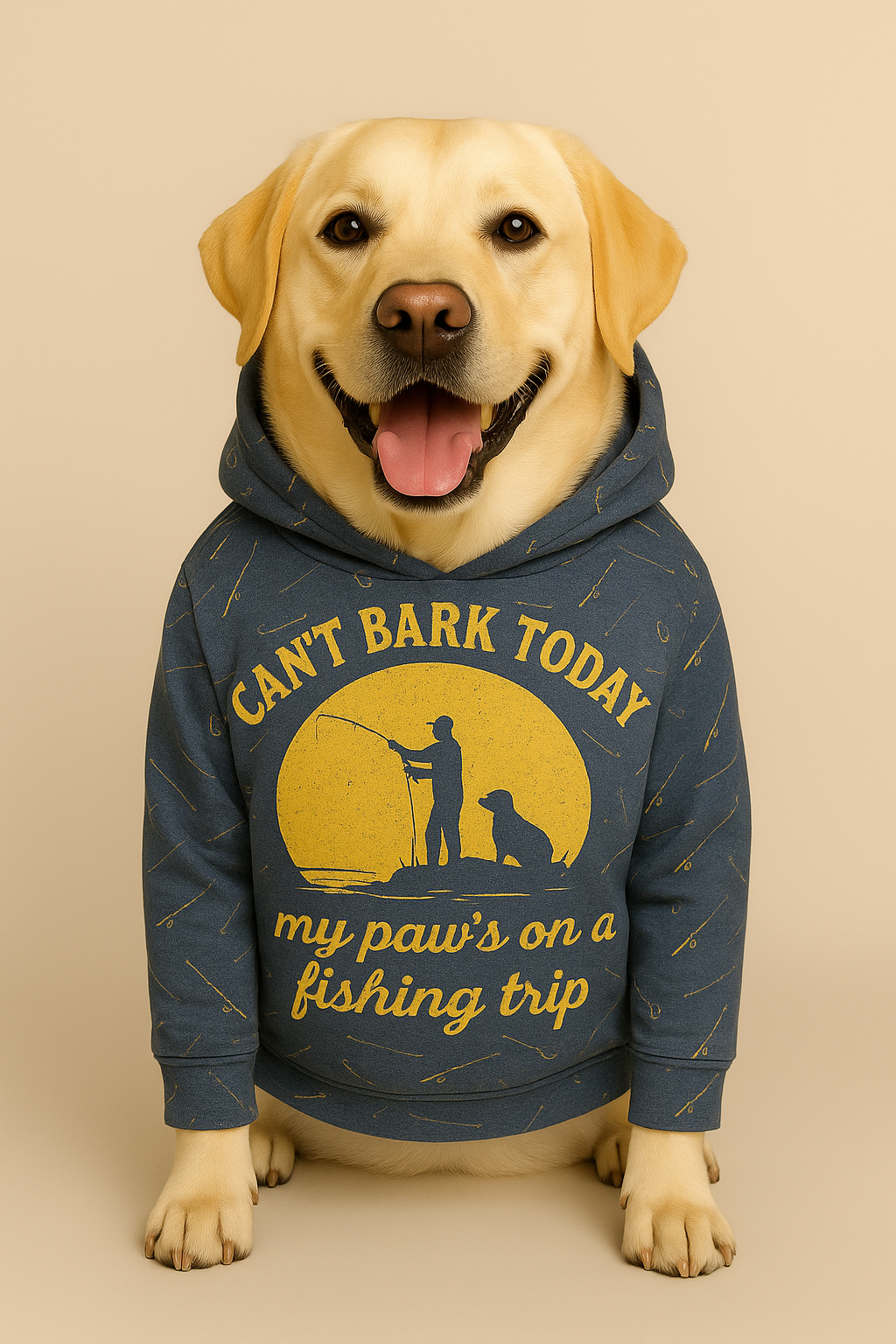 Can’t Bark Today Outfit – Fishing Trip Edition