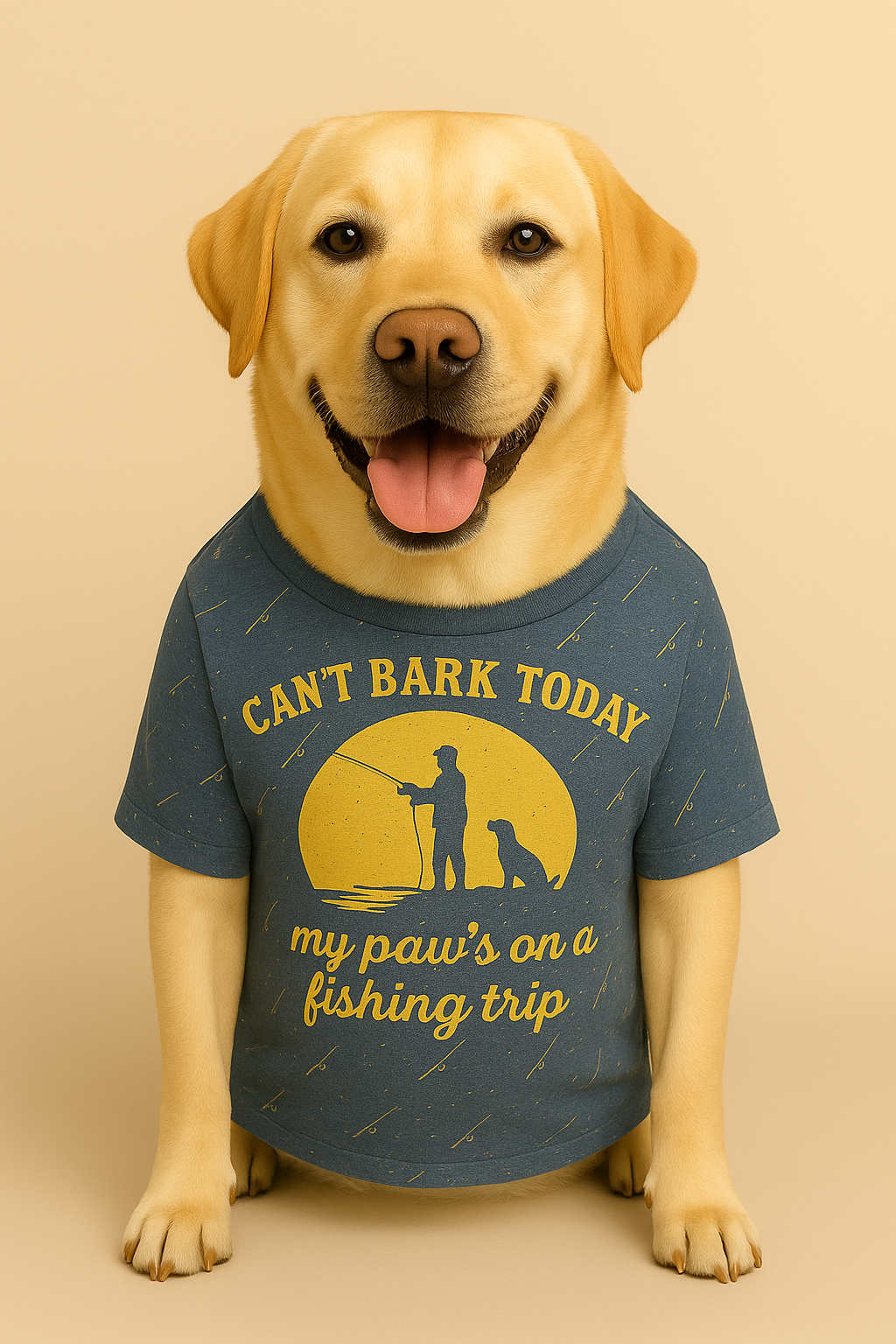 Can’t Bark Today Outfit – Fishing Trip Edition
