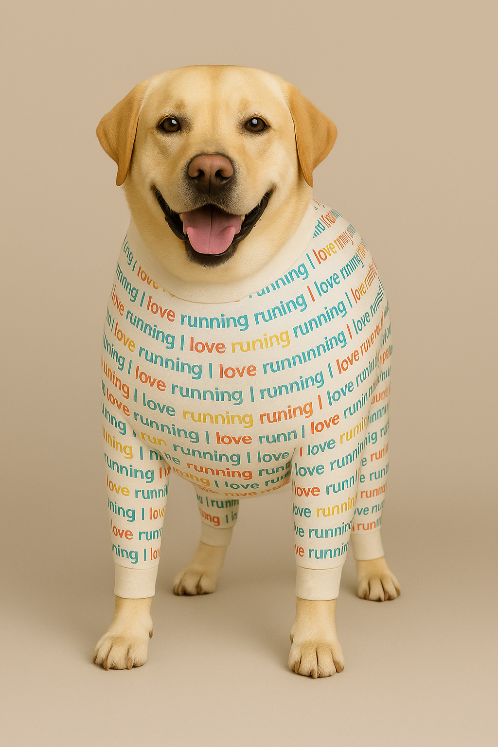 I Love Running Outfit