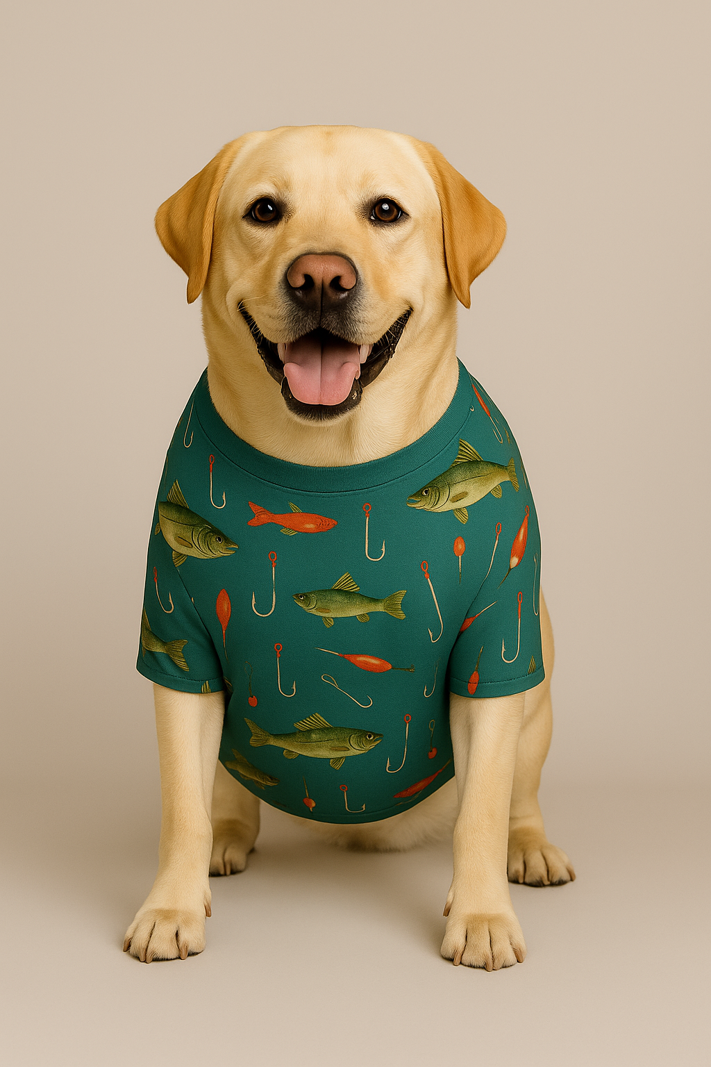 The Fishing Buddy Dog Outfit