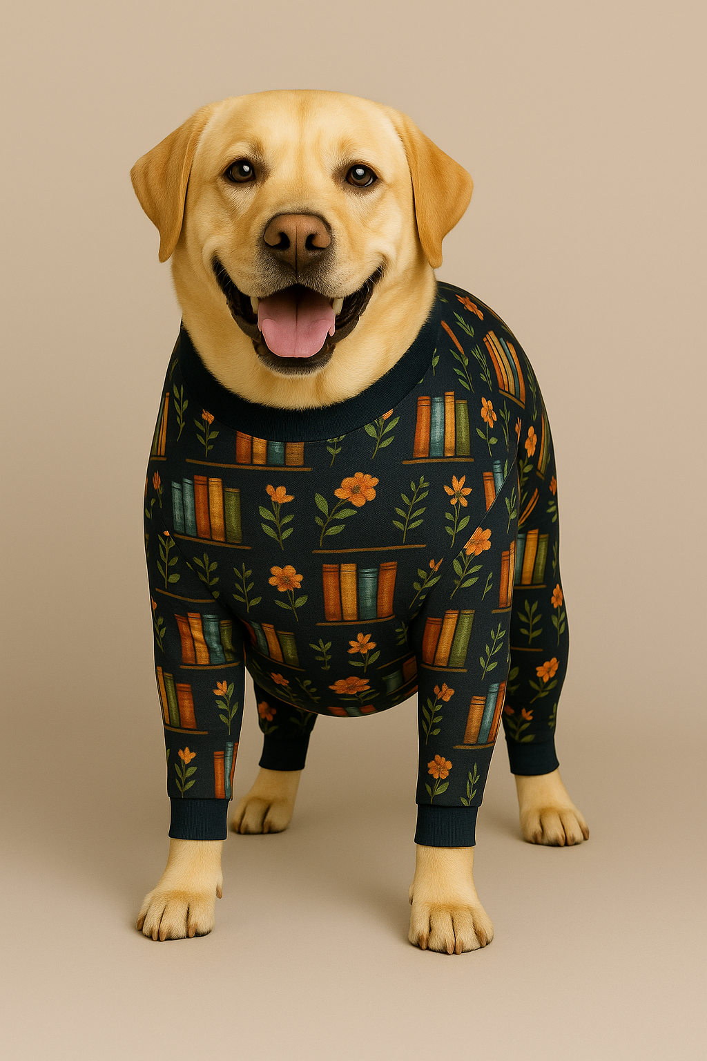 Botanical Bookshelf Outfit