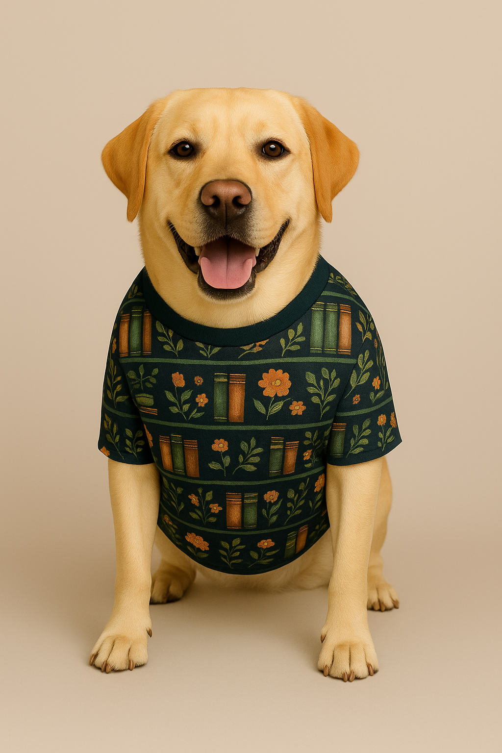 Botanical Bookshelf Outfit