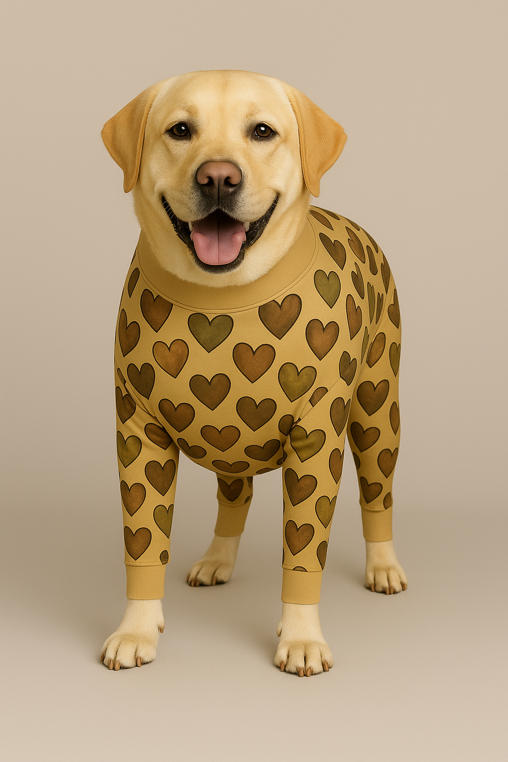 Forest Latte Hearts Outfit